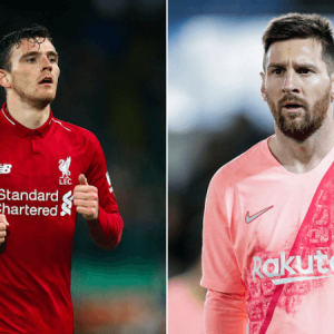 Lionel Messi: Andy Robertson makes admission about Barcelona's Skipper ahead of CL clash