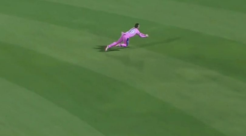 Steve Smith catch vs SRH