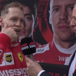 Sebastian Vettel comments on Ferrari using team orders to ask Charles Leclerc let Vettel pass