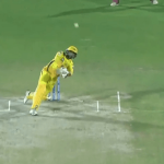 Ravindra Jadeja six vs RR