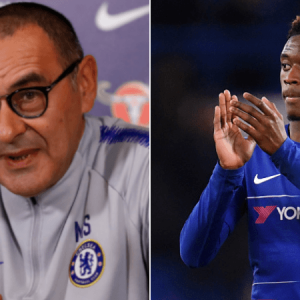 Maurizio Sarri: Chelsea manager gives warning to Callum Hudson-Odoi after 3-0 win