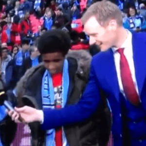 WATCH: Man City trolled as kids invited by Raheem Sterling to FA Cup admit to like Man Utd
