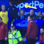 Mesut Ozil throws jacket at Unai Emery and Marco Silva post-substitution in Everton vs Arsenal