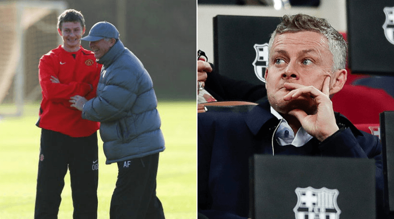 Solskjaer reveals how Sir Alex Ferguson's team talks are helping Man Utd for Barca clash