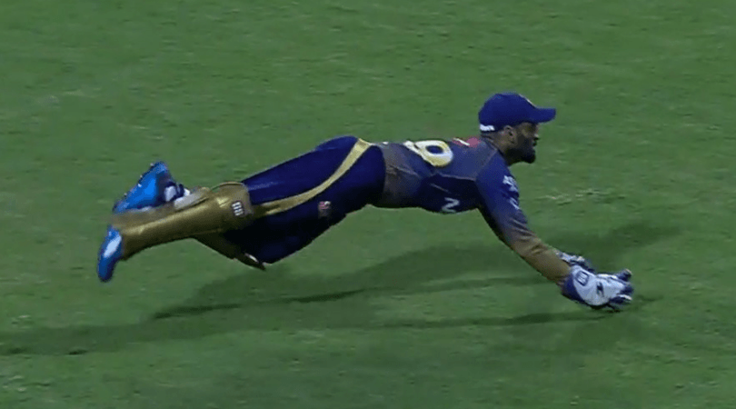Dinesh Karthik catch vs MI