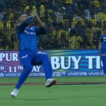 Shikhar Dhawan catch vs CSK
