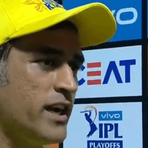 Dhoni comments on CSK losing vs MI