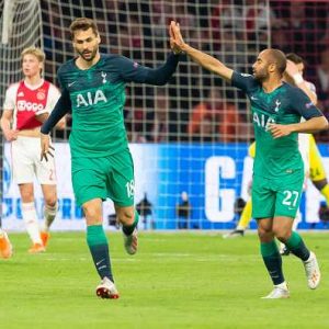 Lucas Moura goal vs Ajax: Tottenham star scores incredible goal to make it 2-2 on the night