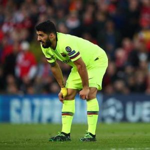 Luis Suarez: Barcelona star labels whole side as 'youngsters' after bowing out of the CL