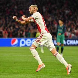 Hakim Ziyech goal Vs Tottenham: Watch Ziyech score an exquisite curler to put Ajax 2-0 up vs Spurs
