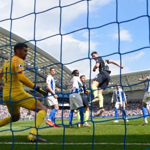 Aymeric Laporte goal Vs Brighton: watch Citizen defender gives a 2-1 lead to Manchester City to win the title