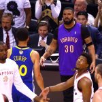 Drake-Draymond trash talk: Watch Draymond and Drake go at it after Raptors win in Game 1 of NBA Finals