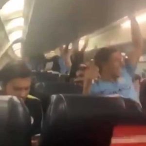 Man City players chant about Liverpool: Watch Man City players sing 'Kompany injured Salah' and mock Sean Cox's injury post PL triumph