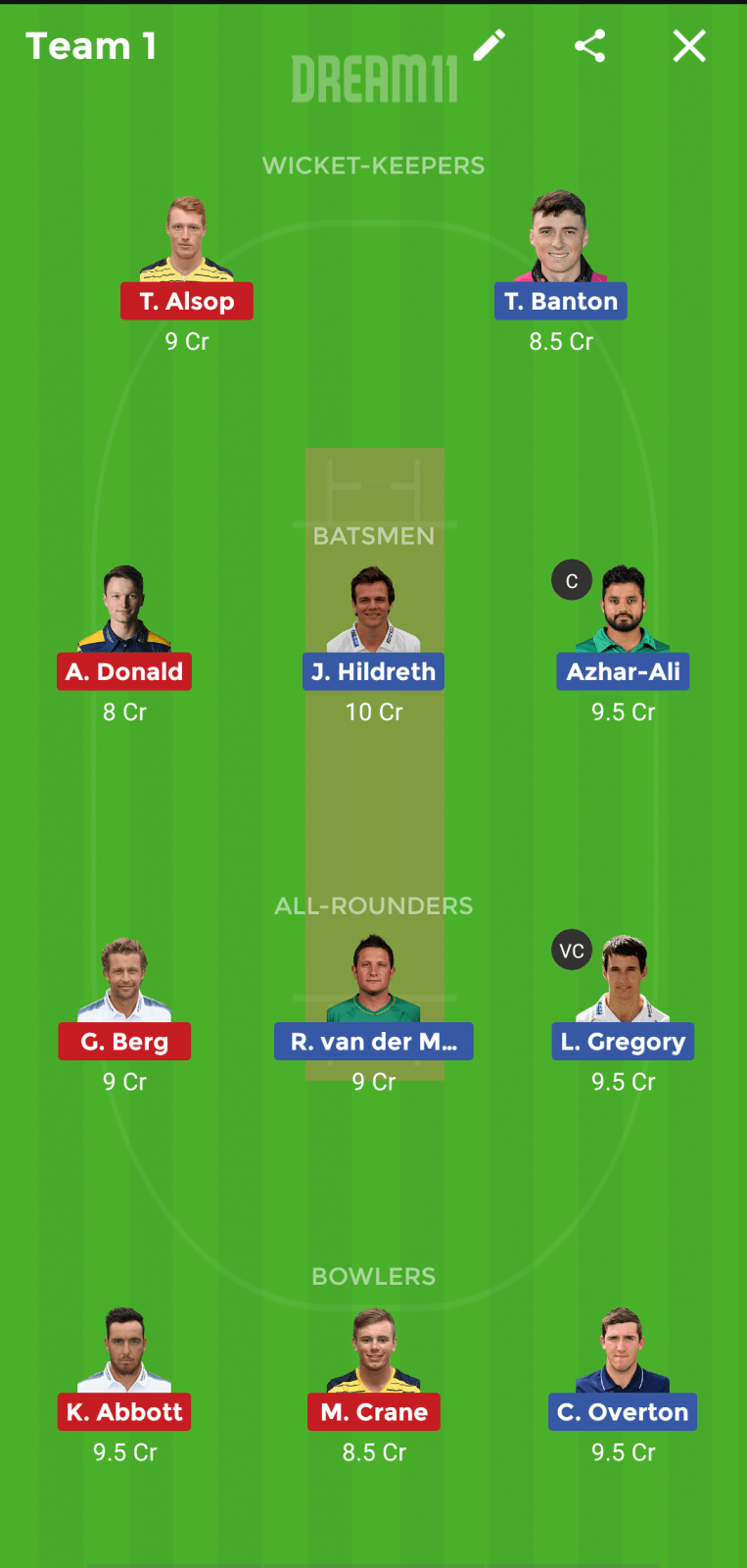 SOM vs HAM Dream 11