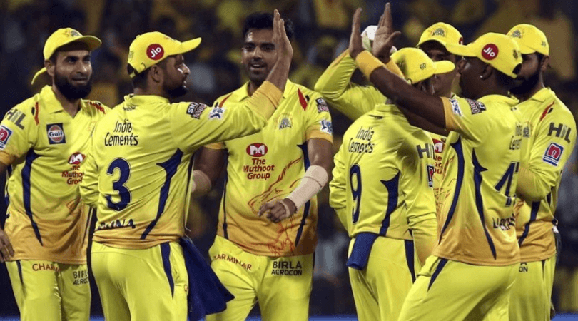 Chennai Super Kings Team 2019