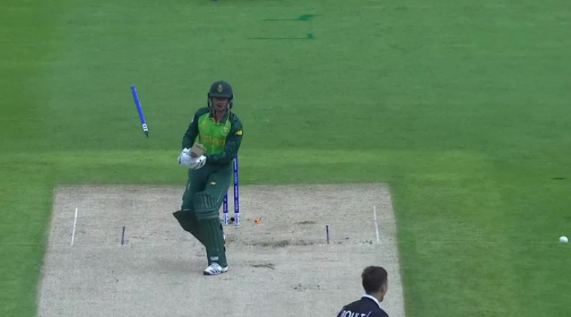 Quinton de Kock dismissal vs NZ: Watch South African opener gets bowled by Trent Boult's jaffa