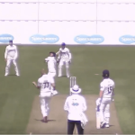 Dieter Klein Delivery: Watch ball fly out of Dieten Klein's hands midway through his run-up