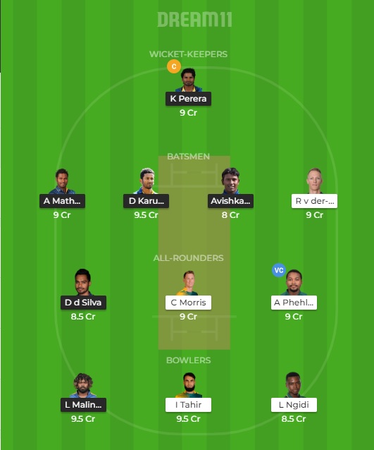 SL vs SA Dream 11 Prediction: Best Dream11 team for today World Cup match | Sri Lanka vs South Africa | 2019 Cricket World Cup