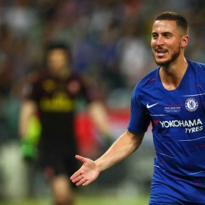 Eden Hazard Transfer News: Chelsea star moves inch closer as he poses with Real Madrid jersey