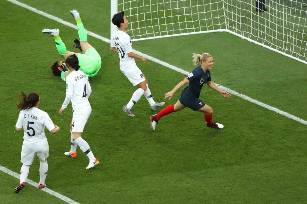 Le Sommer goal Vs South Korea: Watch French striker score first goal of Women's World Cup 2019