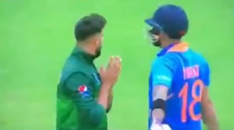 WATCH: Imad Wasim requests Virat Kohli to get out during India vs Pakistan 2019 World Cup Match