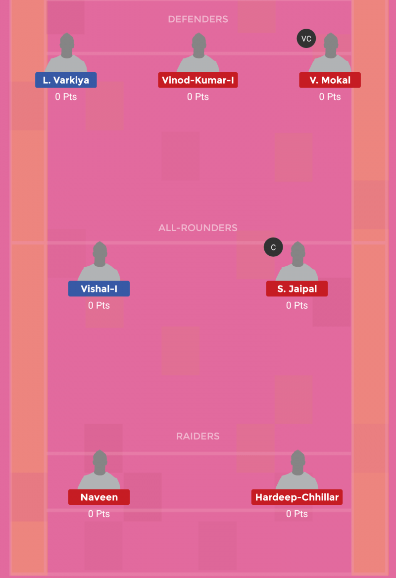 BR vs DLD Dream 11