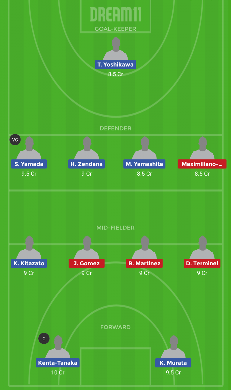 JPN vs MEX Dream 11