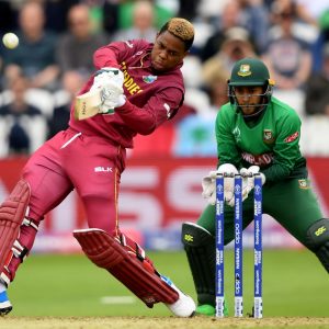 WATCH: Shimron Hetmyer hits 104m six off Mosaddek Hossain during West Indies vs Bangladesh 2019 World Cup match