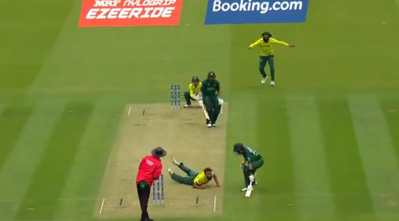 WATCH: Imran Tahir grabs one-handed stunner vs Pakistan in ICC Cricket World Cup 2019