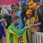 WATCH: David Warner gifts Man of the Match award to young Australian fan | ICC Cricket World Cup 2019