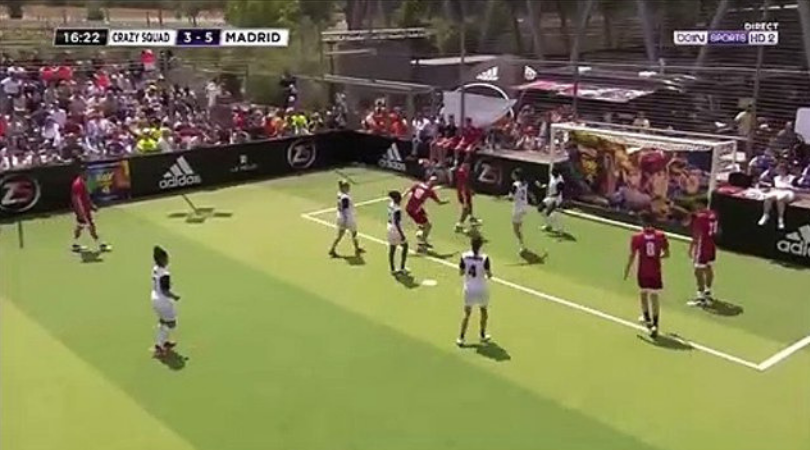 Watch: Zinedine Zidane scores a phenomenal goal at the age of 47 in a charity game