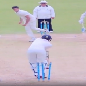 WATCH: Arjun Tendulkar bowls an absolute gem to dismiss Surrey opening batsman during Second XI championship in England