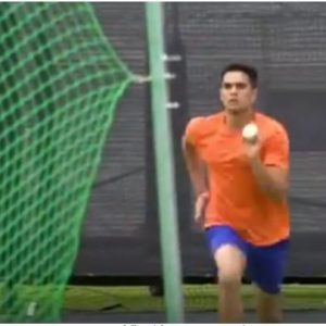 WATCH: Arjun Tendulkar bowls at English batsmen ahead of their clash vs Australia at Lord's | Cricket World Cup 2019