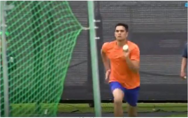 WATCH: Arjun Tendulkar bowls at English batsmen ahead of their clash vs Australia at Lord's | Cricket World Cup 2019