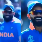 Virat Kohli and Mohammad Shami emulate Sheldon Cottrell's military salute celebration post his dismissal | Cricket World Cup 2019