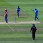 WATCH: MS Dhoni forces umpire to refer the decision upstairs despite a clear not out | India vs Afghanistan