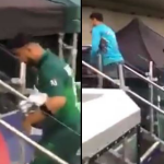 Angry Pakistani Cricket fans vent their frustration at Shoaib Malik and Co. after Pakistan's loss against India at Manchester