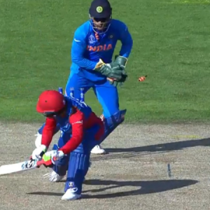 WATCH: MS Dhoni does lightening fast stumping to dismiss Rashid Khan off Yuzvendra Chahal