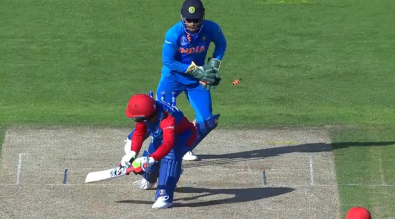 WATCH: MS Dhoni does lightening fast stumping to dismiss Rashid Khan off Yuzvendra Chahal