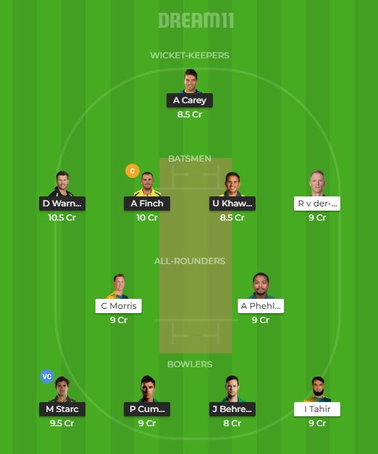 AUS vs SA Dream11 Team Prediction: Best Dream 11 Team for today’s Cricket World Cup Match | Australia vs South Africa