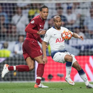 Lucas Moura suspicious of Virgil van Dijk wasn't dribbled past in 2018/19 record