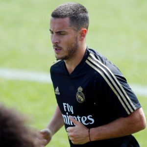Watch Eden Hazard firing up on all cylinders during Real Madrid Training