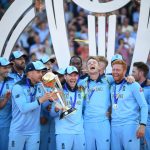 Who won Player of the Tournament award after England clinch their maiden World Cup title?