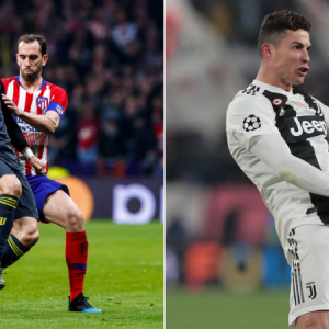 Diego Godin slams Cristiano Ronaldo over lack of respect in Champions League