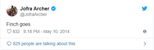 Jofra Archer's old tweets predicting England's semi final journey to 2019 World Cup final at Lord's goes viral