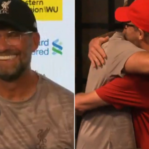 Jurgen Klopp says 'You look like my f**king doppelganger' after journalist asks for a hug