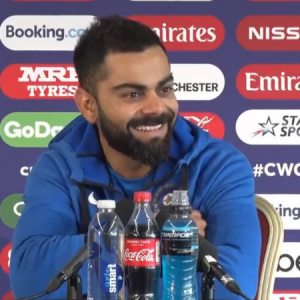 WATCH: Virat Kohli's amusing response on India's flexible batting unit in 2019 Cricket World Cup
