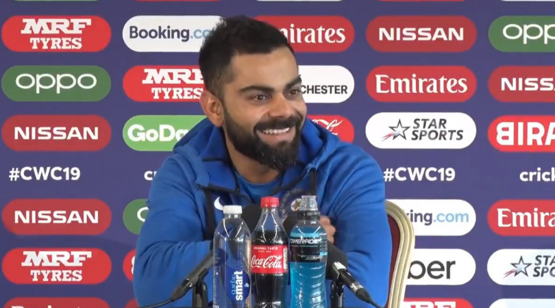 WATCH: Virat Kohli's amusing response on India's flexible batting unit in 2019 Cricket World Cup