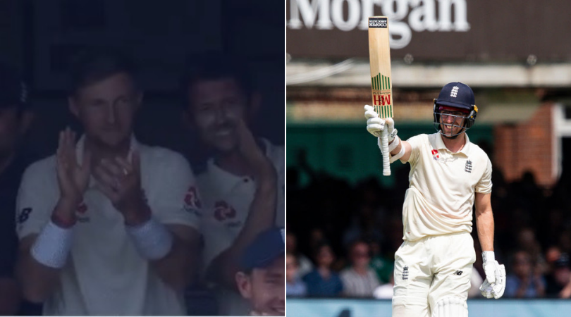 Jack Leach's maiden half-century: Watch Joe Root celebrates nightwatchman's efforts post opening the batting