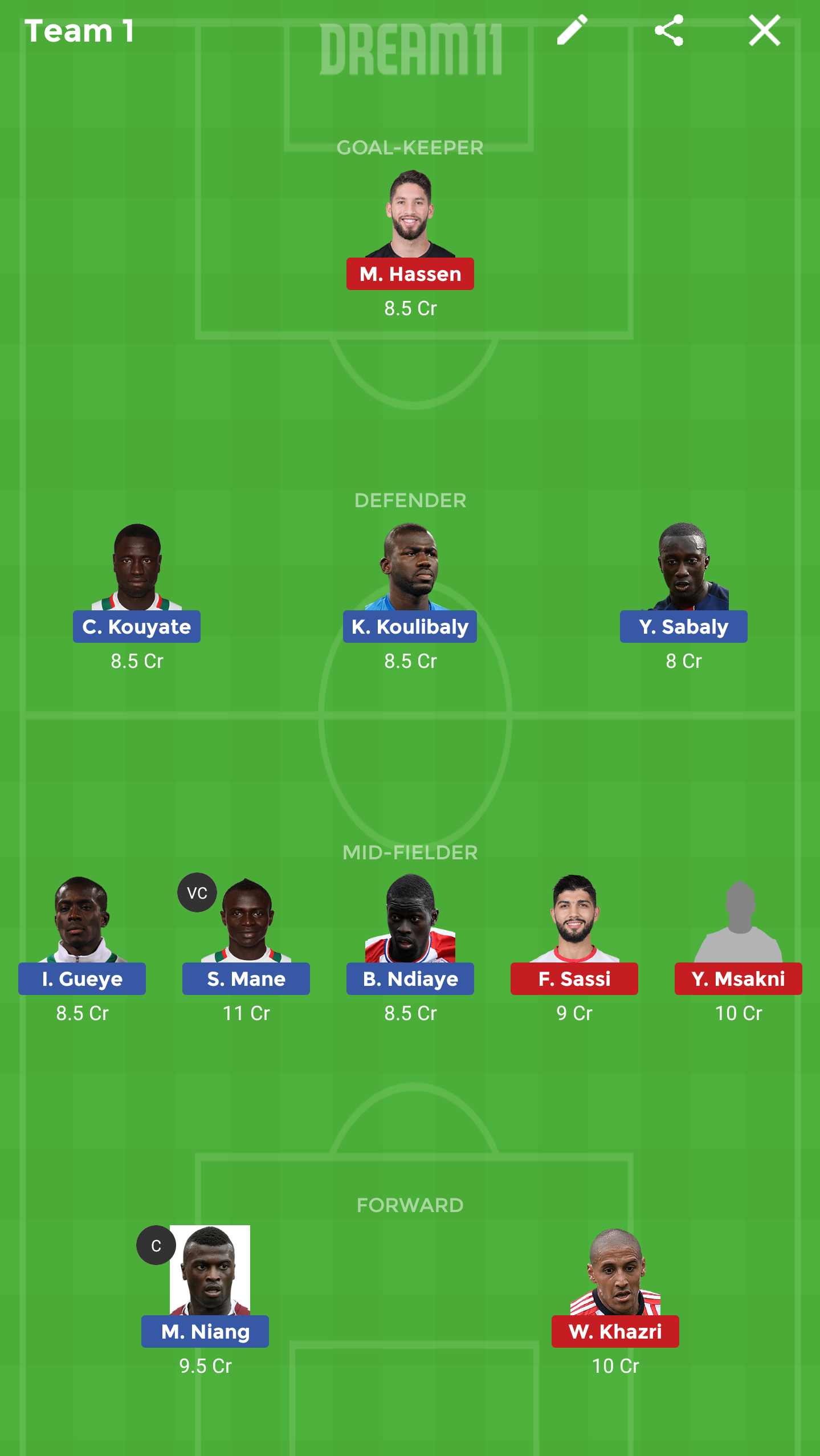 SEN vs TUN Dream11